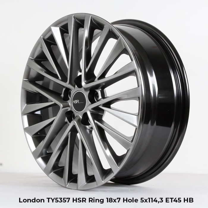 velg mobil lexus ring 18 LONDON TY5357 HSR