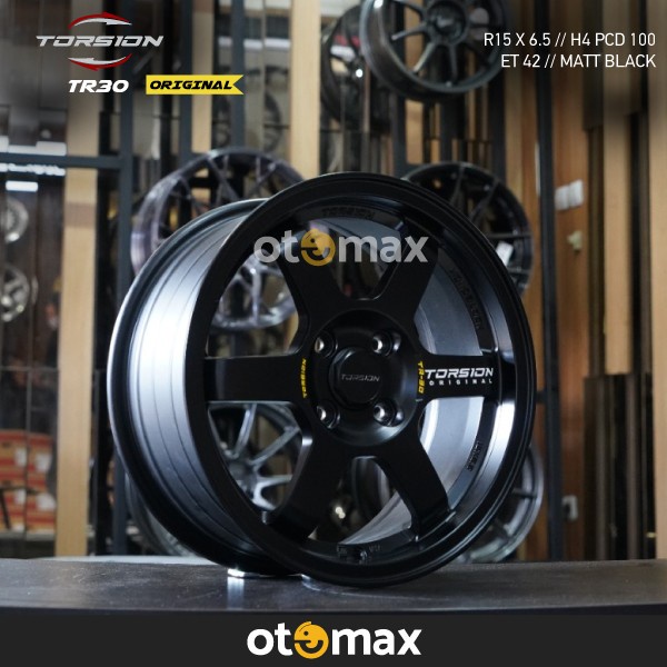 Velg Mobil Torsion TR30 Ring 15 PCD100 Matte Black