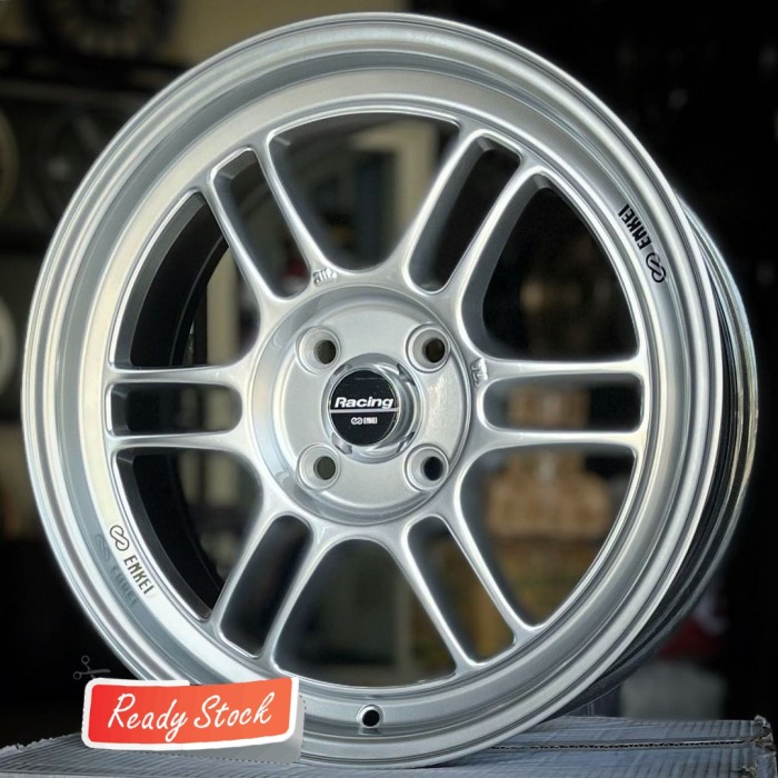 Velg mobil r15 pcd 4x100 ENKEI RPF1 Velg ring 15 brio yaris jazz agya
