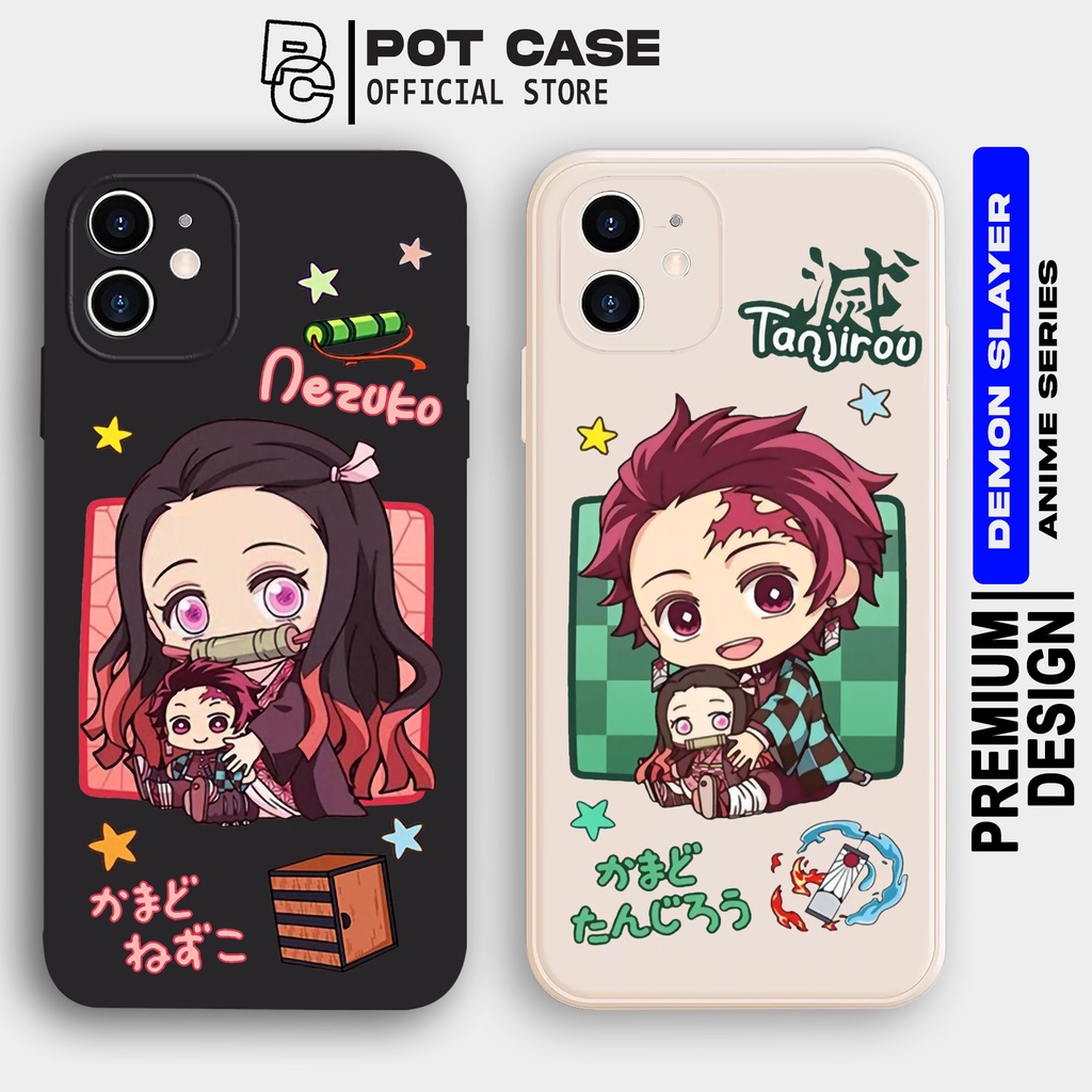 Case Nezuko Tanjiro PO205 Oppo A5S A74 A57 A16 A16K A76 A17 A12 A3S A17K A53 RENO 5 F1S F11 Softcase
