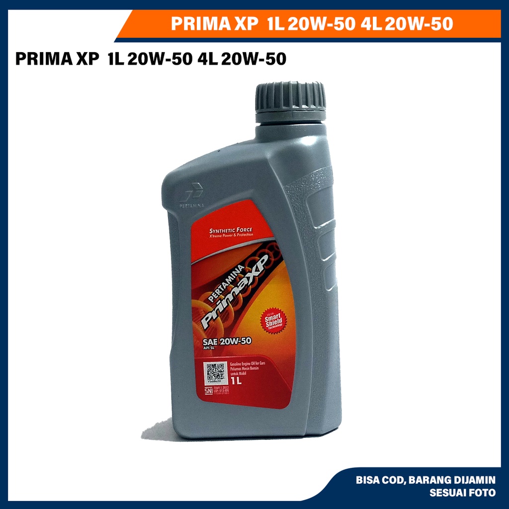 OLI MESIN PRIMA XP 1L 20W-50 4L 20W-50 UNTUK MOTOR Oli Prima XP