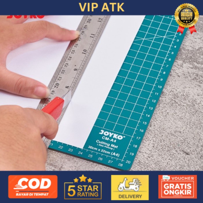 

Joyko Cutting Mat A4 / Alas Potong CM-A4 alat tulis kantor atk