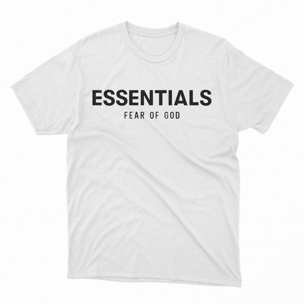 BAJU KAOS DISTRO PREMIUM PRIA WANITA ESSENTIALS Fear Of God