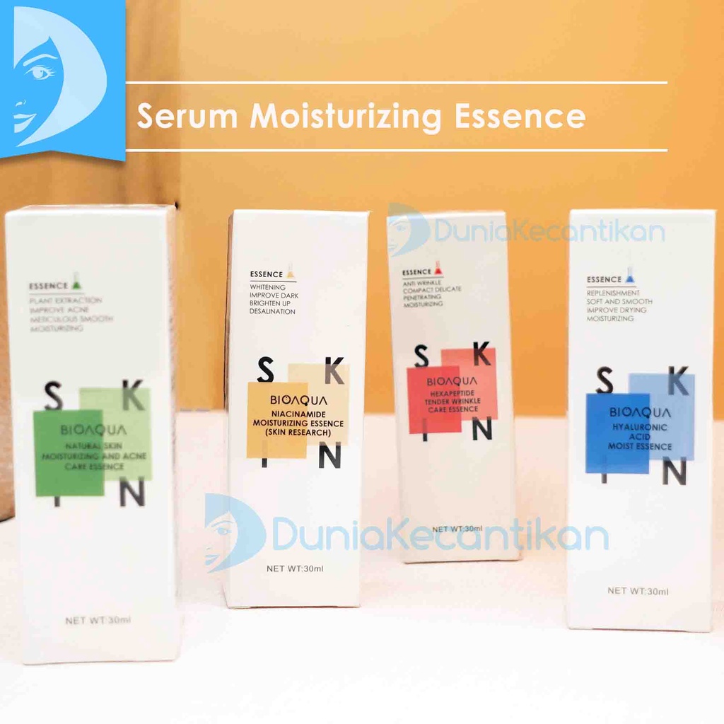 BIOAQUA Essence Serum Hyaluronic Acid Moist Niacinamide Moisturizing Acne Care Essence Hexapeptide S