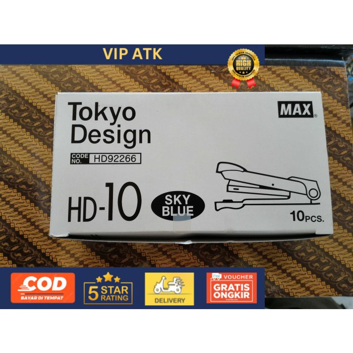 

Stapler Max HD-10 alat tulis kantor atk