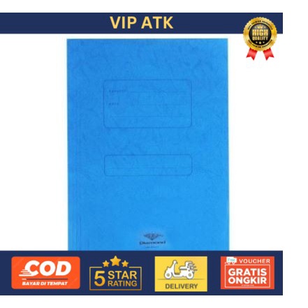 

Stof Stop Map Diamond ukuran Folio 5002 Per Box isi 50 - Biru