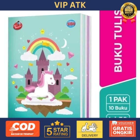 

Buku Tulis SIDU isi 38 lembar