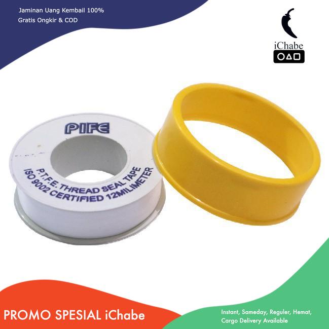 

(Bisa COD) BE Sealtape air / Selotip Pipa / Isolasi Kran / Seltip 1/2x10M