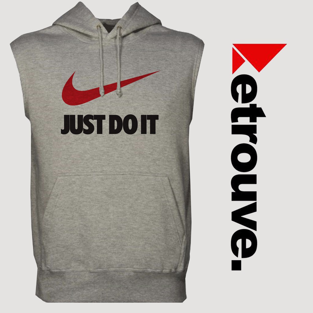 Rompi Sleeveless Hoodie Just Do It