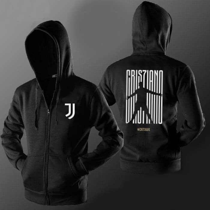 wana production Jaket Hoodie Cristiano Ronaldo Juventus #CR7JUVE 2018