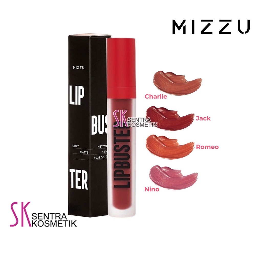 MIZZU Lip Cream Lipbuster Soft Matte LipCream Matte