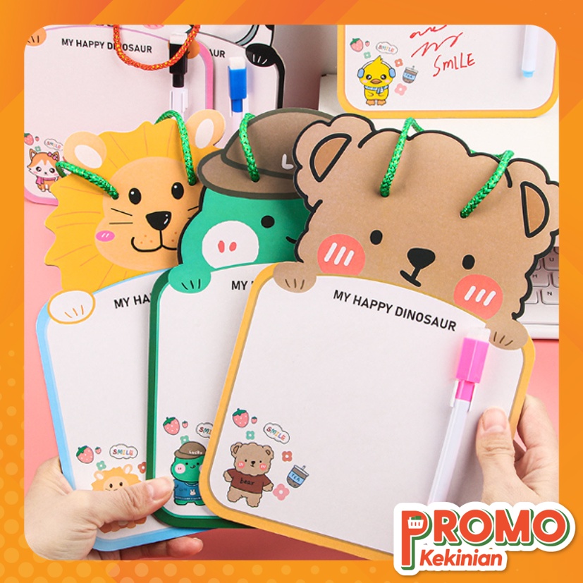 

Promo Kekinian - 5941 Papan Tulis Mini Anak Karakter Lucu / Papan Tulis Anak Free Spidol Bisa Dihapus Dan Tali Gantung / Papan Tulis Mini