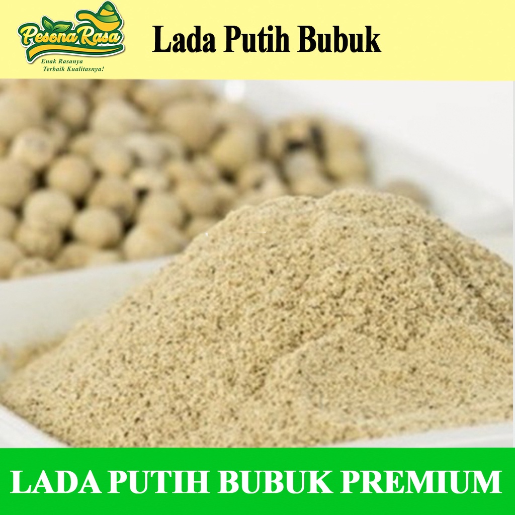 

Lada Putih Bubuk Murni 1 kg / Pure White Pepper Powder 1 kg