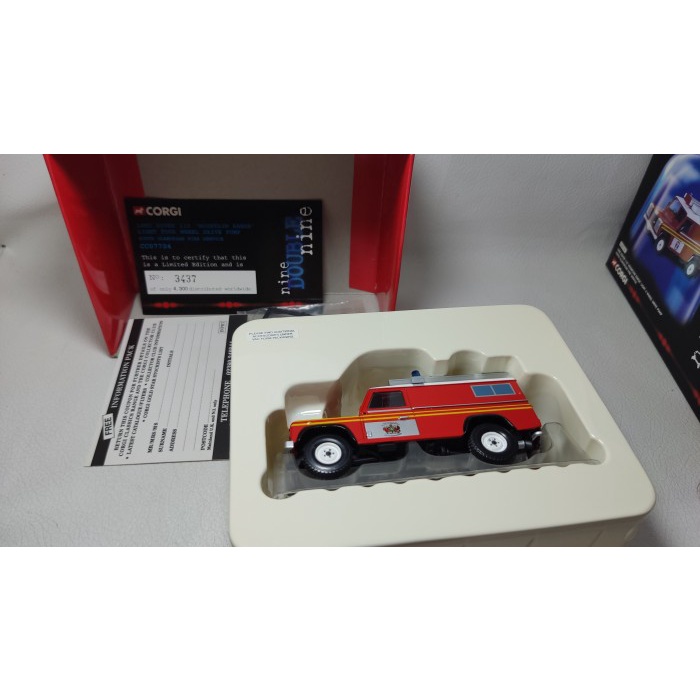 HW1 Corgi Nine Double Nine Land Rover 110 South Glamorgan Fire Service