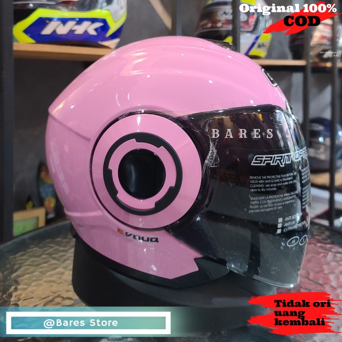 Helm gm evouq half face - Orange, M