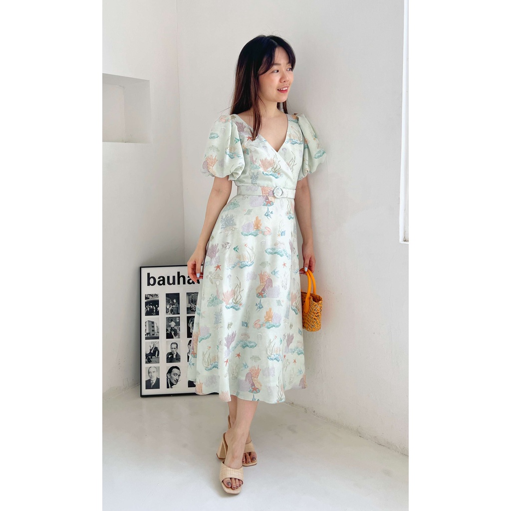 SAL Official - Marnie Dress in Green