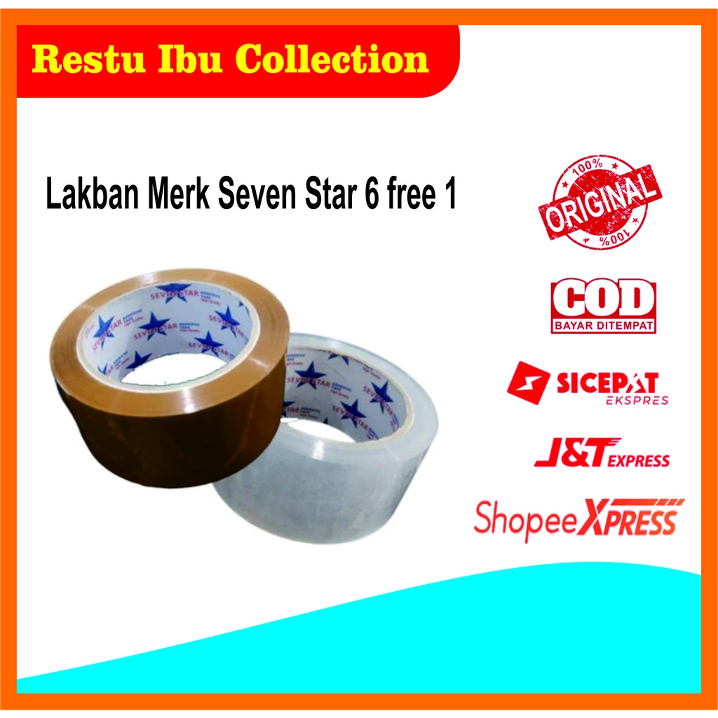 

Lakban Besar 4 inc 90 yard 5 free 1