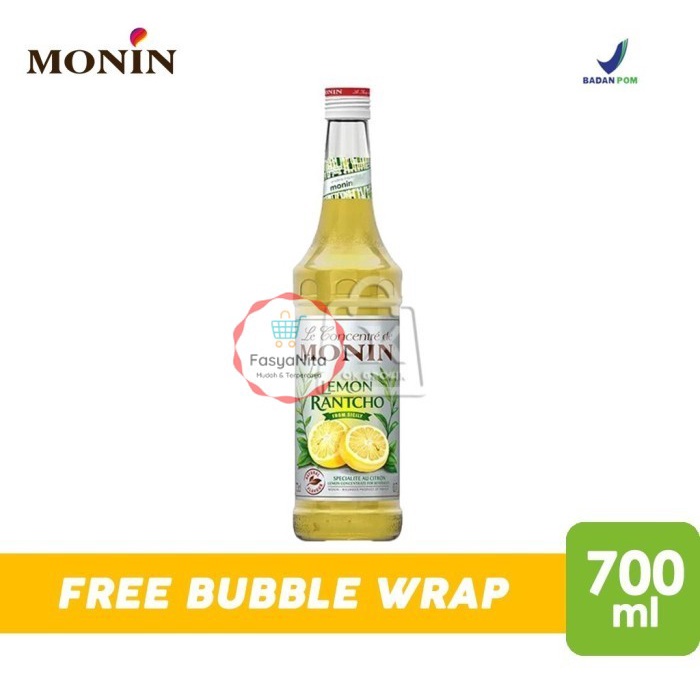 

Lemon Rantcho Syrup Monin / Sirup Monin [Botol 700 ml] - FasyAnita Mart Denpasar