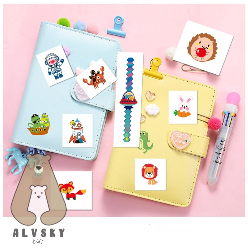 

5A. STICKER TATTO ANAK / KIDS TEMPORARY TATTOO ISI 21 PCS