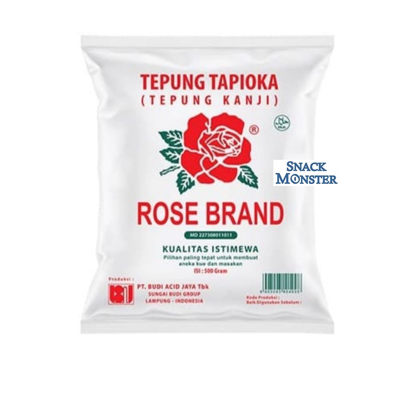 

Rose Brand Tepung Tapioka Kanji - Netto 500 gr