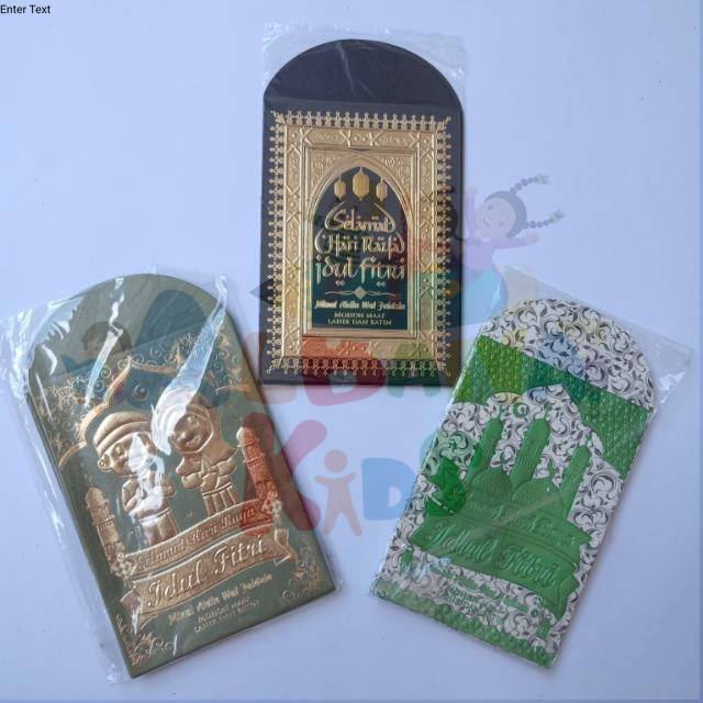 

((COD)) Amplop Angpau Kertas Lebaran Motif Embos (Timbul)