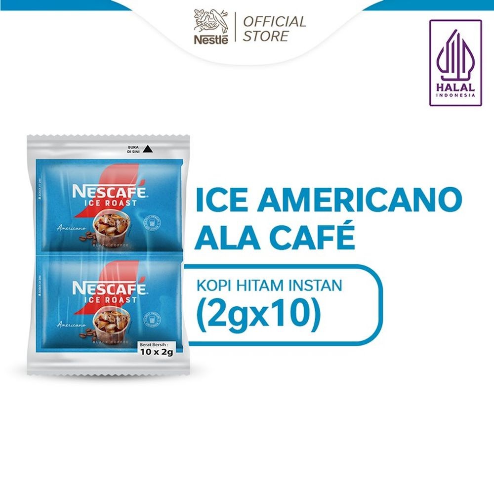 NESCAFE KOPI INSTANT ICE ROAST AMERICANO 10X2g