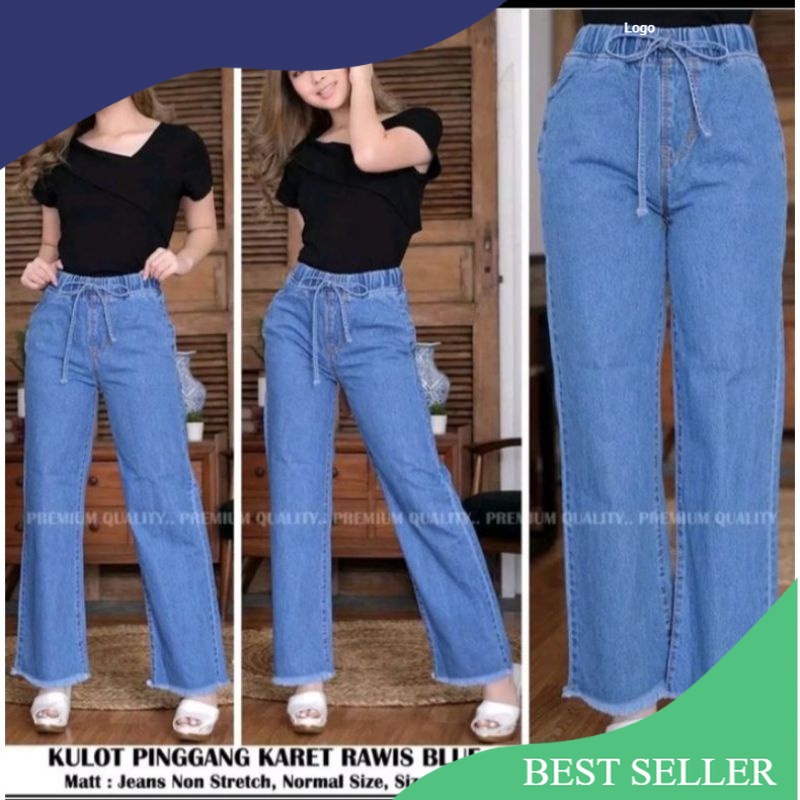 TERBARU CELANA KULOT RAWIS/CELANA JEANS RAWIS/CELANA WANITA KULOT RAWIS/ Spesial
