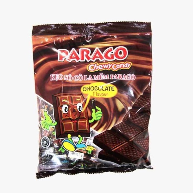 

Parago Chewy Candy Chocolate 1 pack isi 31 pcs x @8gr ORIGINAL