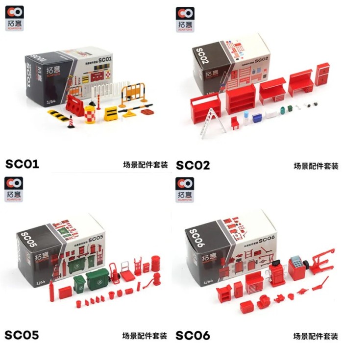 Diorama 1:64 Xcartoys