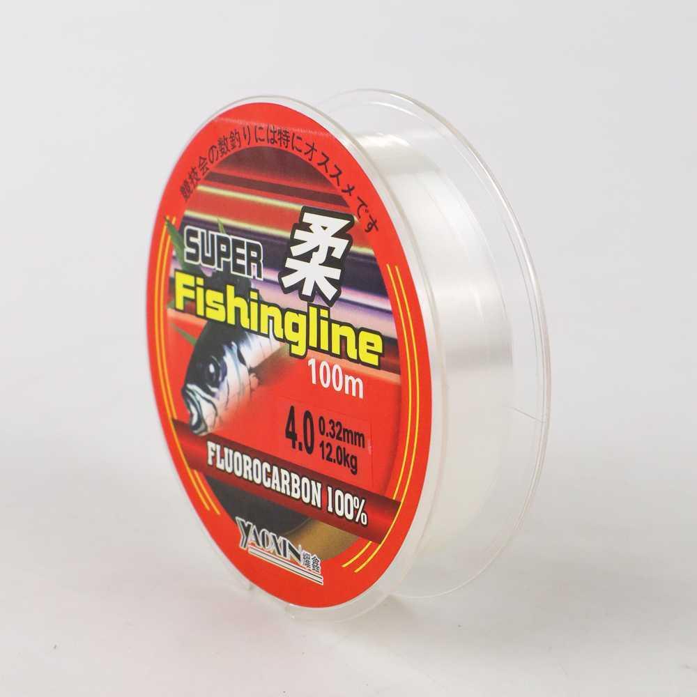 YAOXIN Super Fishingline Senar Tali Pancing Fluorocarbon 100M - OY0068 Ikan Laut