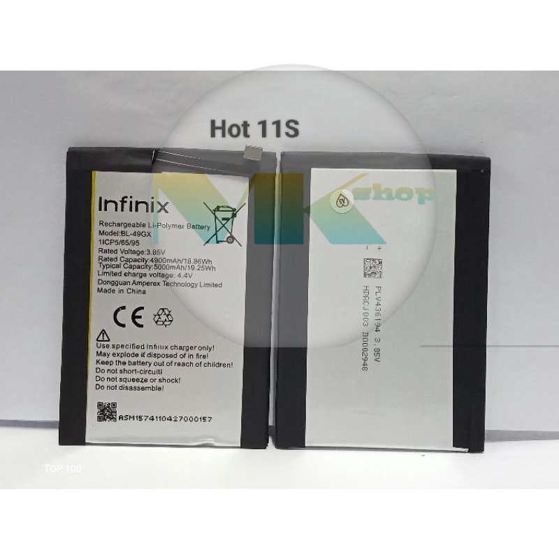 BATTERY INFINIX HOT 11s BATERAI BATRE INFINIX HO 11s