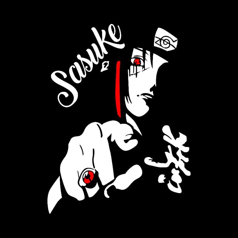 Sticker Sasuke, Stiker Sasuke, Stiker Anime, Sticker Anime, Sticker Naruto
