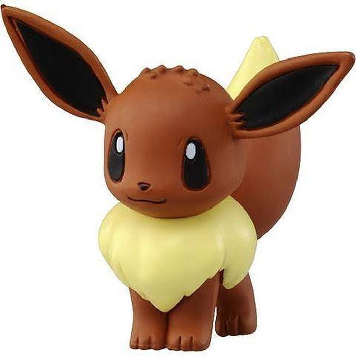 Takara Tomy Moncolle Pokemon Figure - Chespin Eevee Pichu Mawile - Chespin
