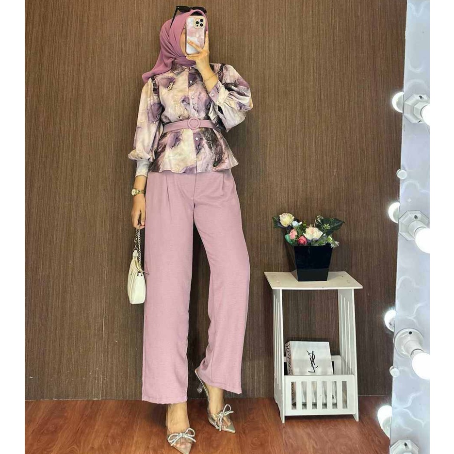 SETELAN KULOT WANITA PREMIUM TERLARIS KEKINIAN