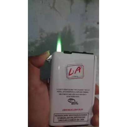 Kotak Rokok Plus Korek Api LA Merah Untuk Semua Jenis Rokok/Kotak Rokok Unik Model La Meeah pz store