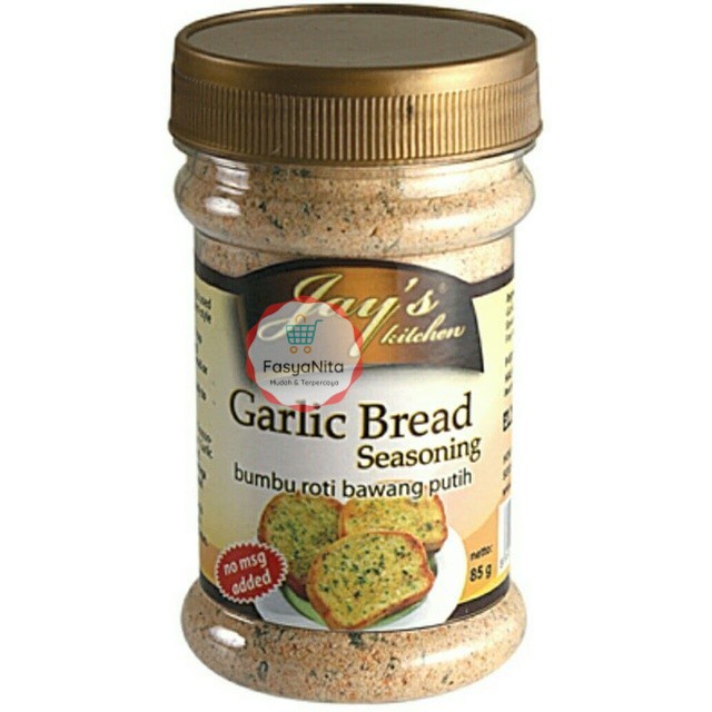

Jay's Kitchen Garlic Bread Seasoning Bumbu Roti Bawang Putih 85g - FasyAnita Mart Denpasar