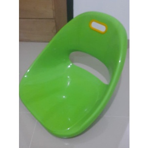 Terlaris ✨-Kursi Lesehan Lantai Sandaran Plastik Phylia - Merah