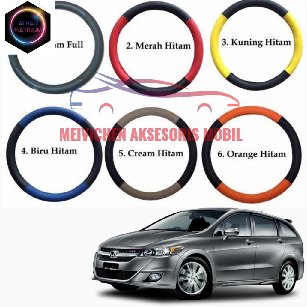 Sarung Stir Mobil - Cover Steer - Setir Mobil Stream Honda Variasi mobil