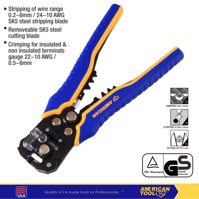 Tang Kupas Kabel / Automatic Wire Stripper American Tool 8959342