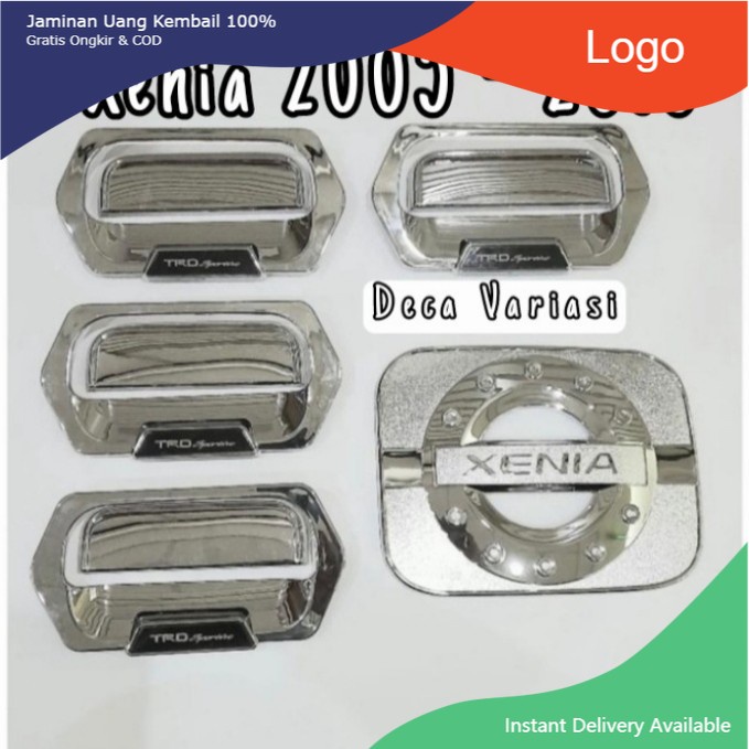 paket outer handle tank cover Chrome Xenia 2006-2010 Little