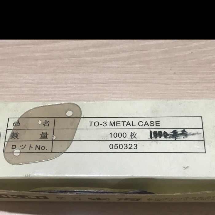 PART2 ISOLATOR MIKA TRANSISTOR TO-3 JENGKOL