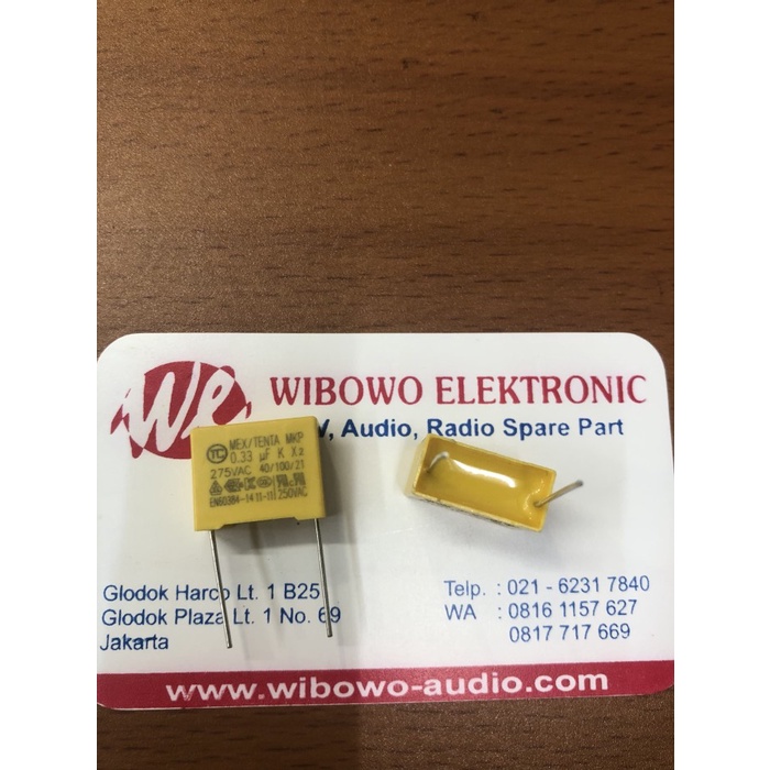 MKT 330K 275v 0.33uf 275v WB27