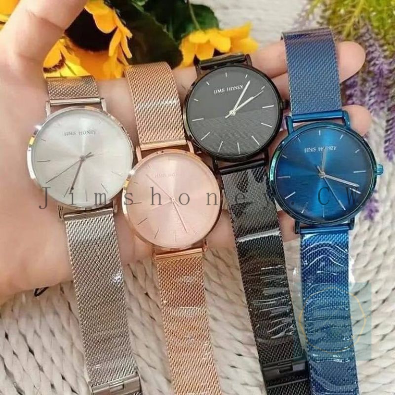 Jims Honey Jam tangan Pria Wanita Antiair - Jam JHW 01 Arloji Murah FREE BOX