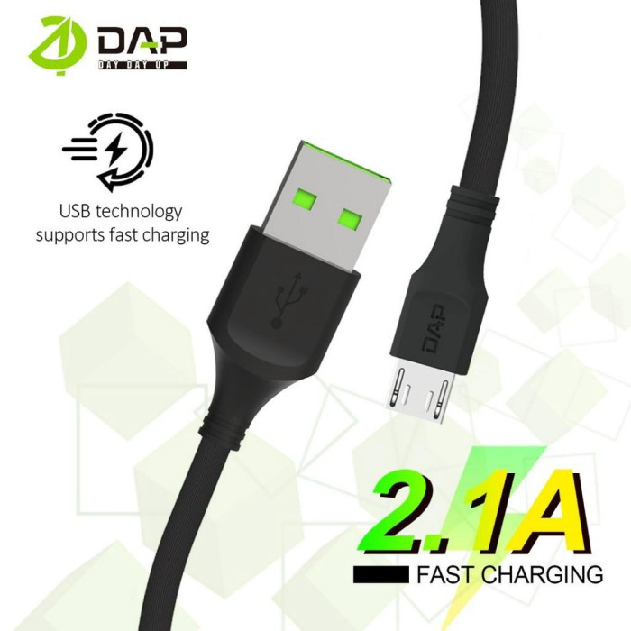 Kabel Data Micro Isi 25Pcs Fast Charging 100cm Original DAP DAM100