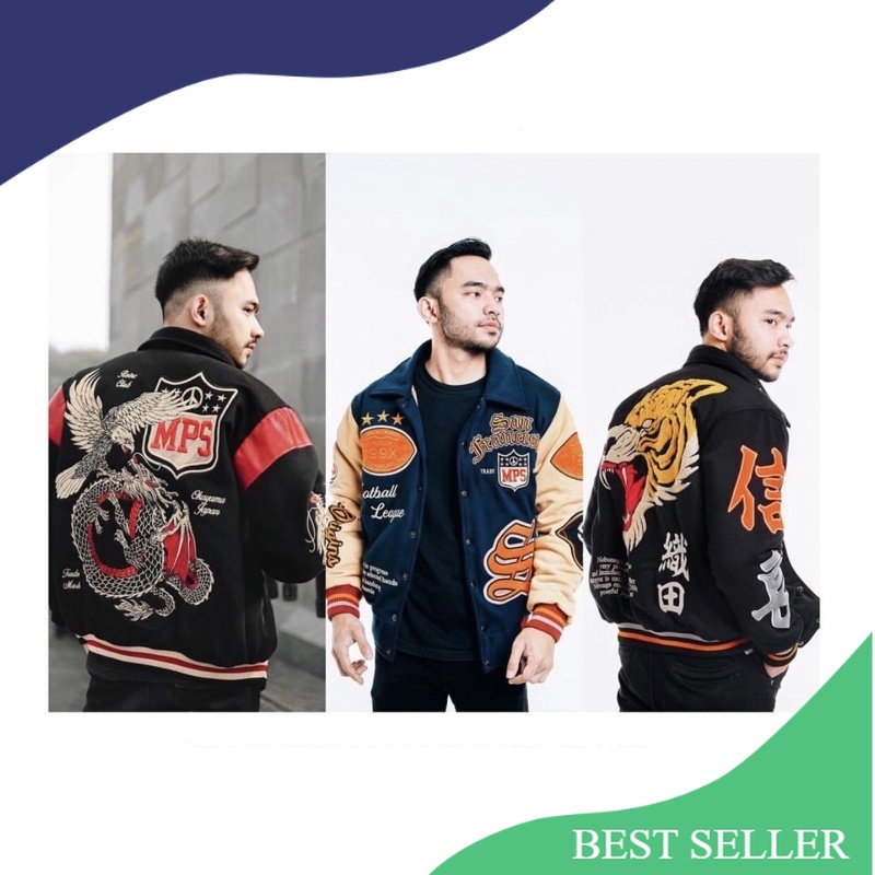 JAKET VARSITY JAKET BASEBALL PRIA WANITA JAKET RACING PRIA WANITA JAKET BOMBER VARSITY JACKET BAHAN 