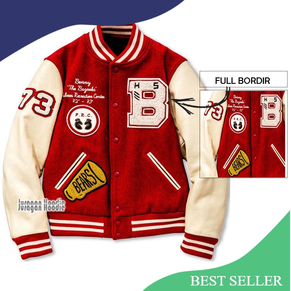 Jaket Varsity Baseball Pria / Varsity Jacket Baseball Vintage Kamikaze Origin Pria Wanita/Grey