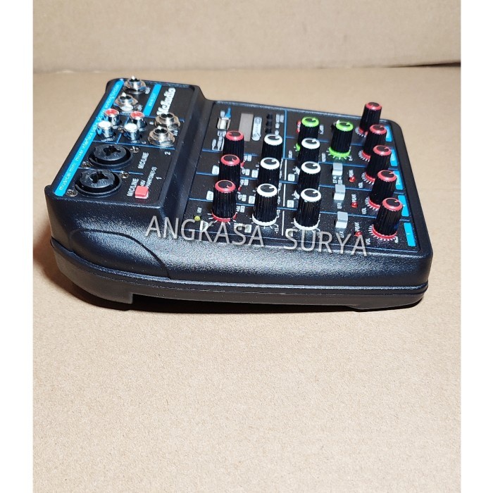 AUZ Mixer Audio MCAUDIO MG4CX Mixer Mini 4 Channel USB Bluetooth