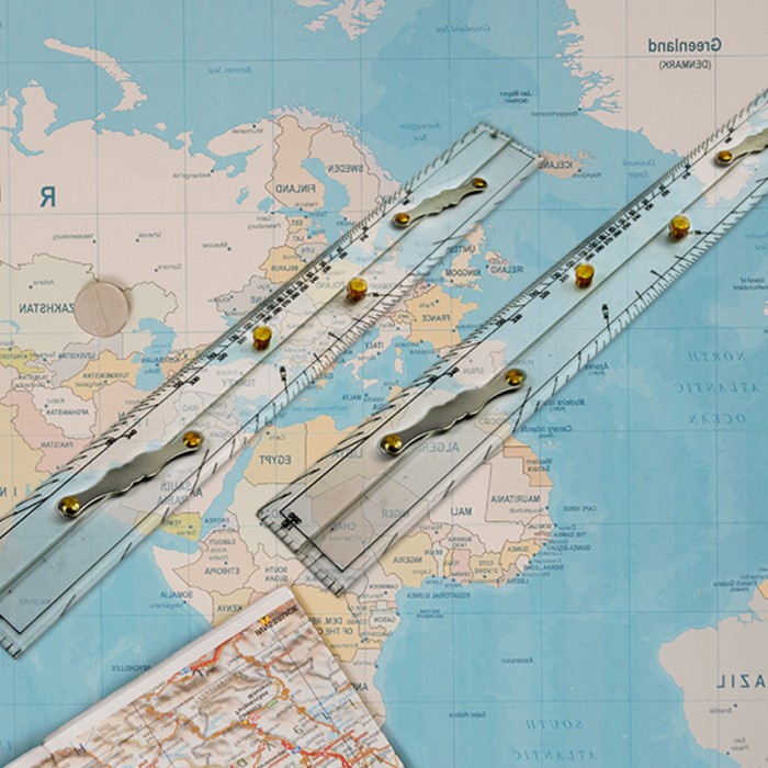 

Mistar Jajar Peta 450MM 600MM PARALLEL RULES - 450mm seapro