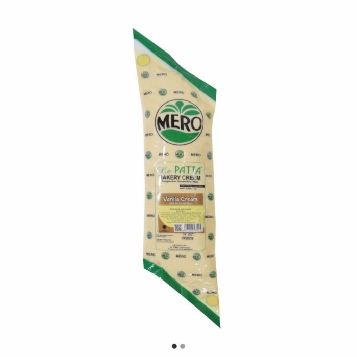 

New Produk LE PATTA MERO VANILLA CREAM 1KG, PENGISI DAN HIASAN KUE/ROTI
