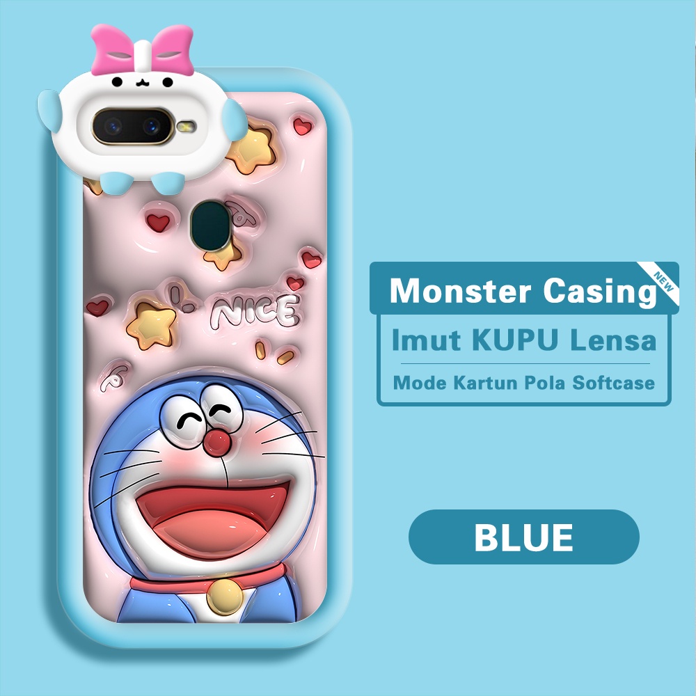OPPO A12 A7 A5S A12S Untuk Phone Case Handphone Soft Cassing Softcase Kesing Tahan Guncangan Star Lo